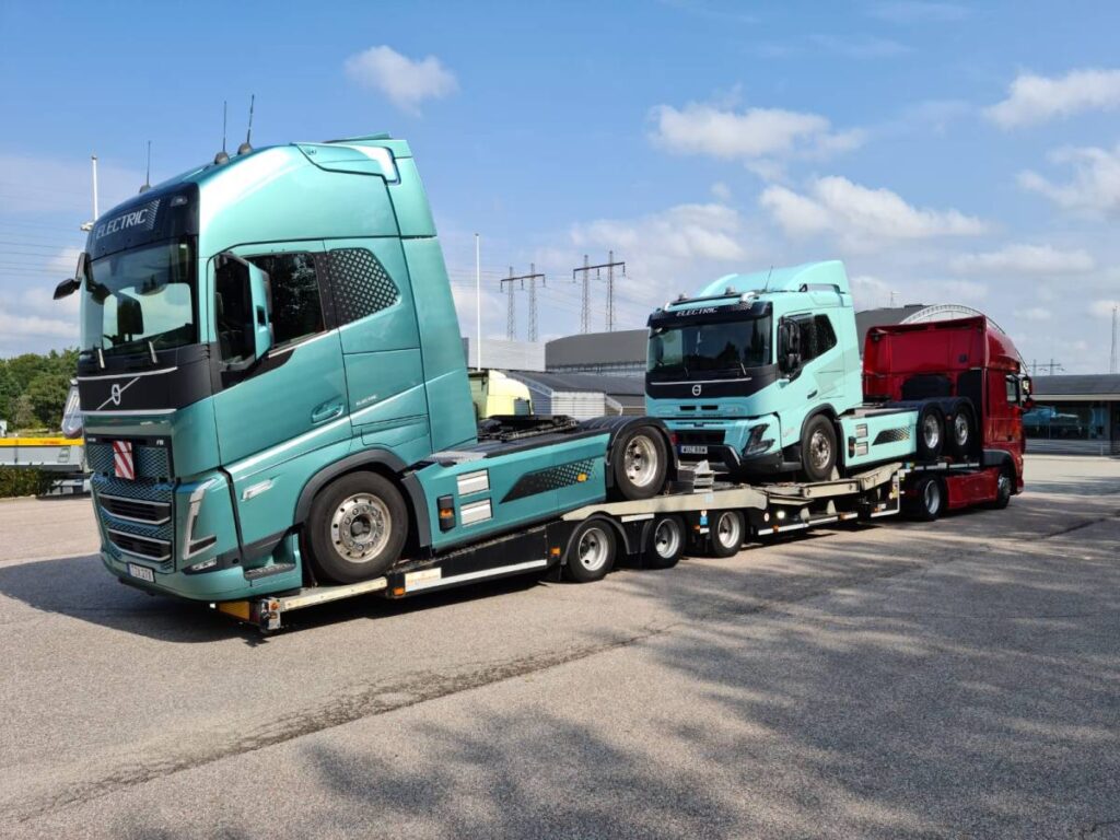 transport samochodów ciężarowych